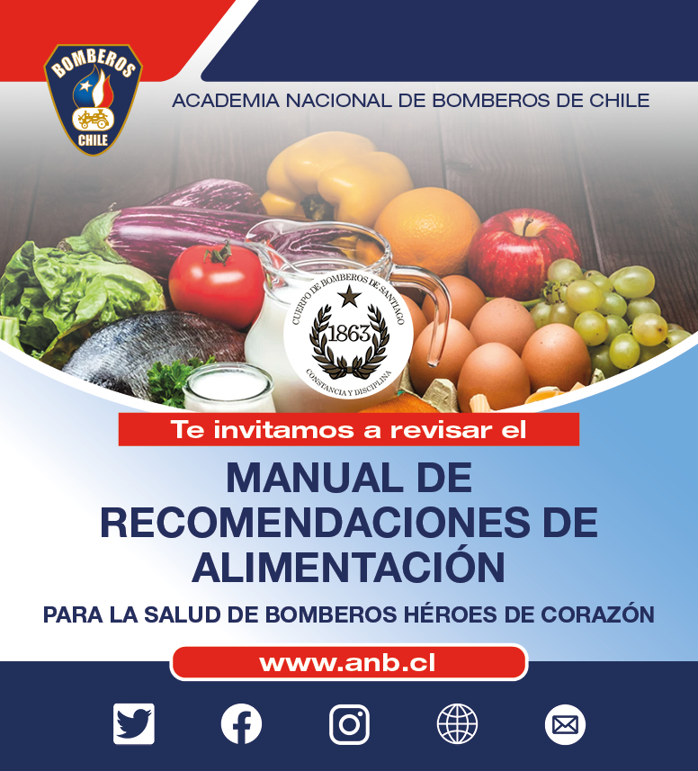 Manual de Recomendaciones de Alimentación para la Salud de Bomberos Héroes de Corazón